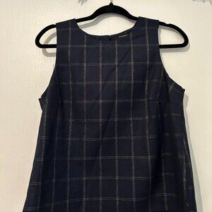 Navy Striped Professional Shirt